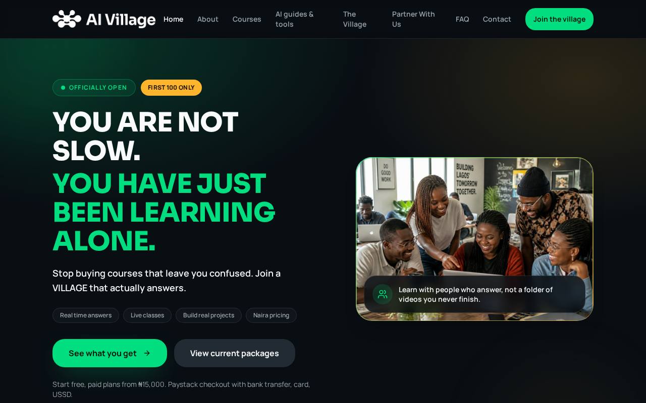 Live preview of AI Village